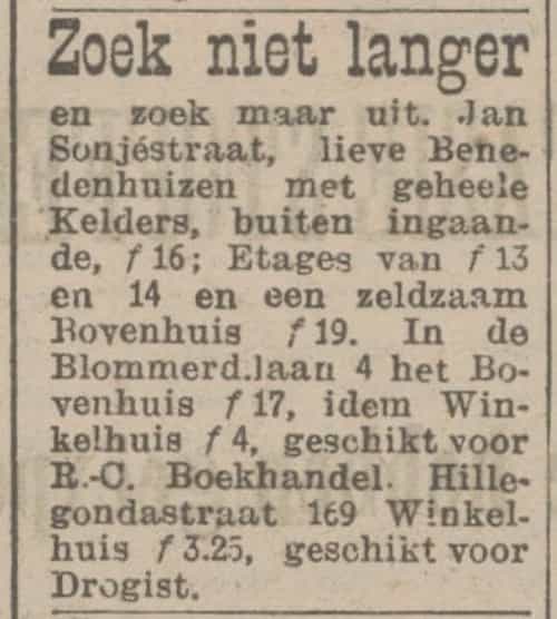 Artikel 'Zoek niet langer' uit Rotterdamsch nieuwsblad van 2 mei 1904
