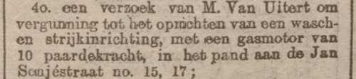 Artikel 'Stadsnieuws.' uit  van  dec 

