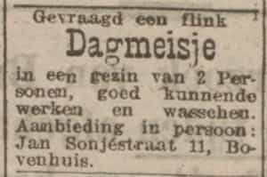Artikel 'Dagmeisje' uit  van  dec 
