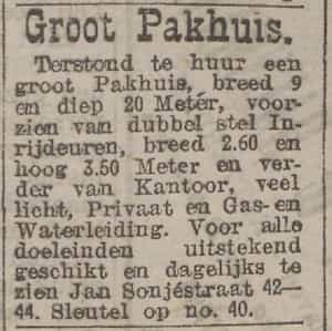 Artikel 'Groot Pakhuis.' uit  van  dec 
