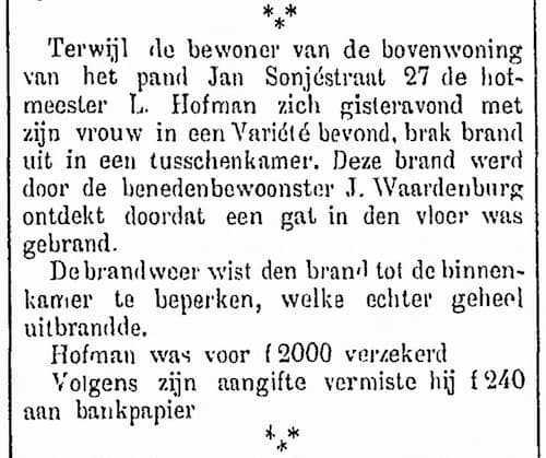 Artikel 'Gemengd Nieuws.' uit  van  dec 
