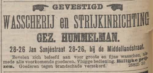 Artikel 'Wasscherij en strijkinrichting' uit De Maasbode van 5 jun 1948
