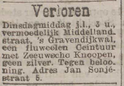 Artikel 'Verloren' uit  van  dec 
