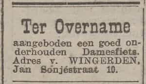 Artikel 'Ter overname' uit Algemeen Dagblad van 1 mei 1970
