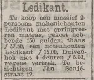 Artikel 'Ledikant.' uit Algemeen Dagblad van 1 mei 1970
