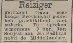 Artikel 'Reiziger' uit  van  dec 
