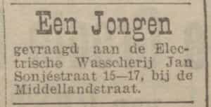 Artikel 'Een Jongen' uit  van  dec 
