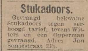 Artikel 'Stukadoors.' uit  van  dec 
