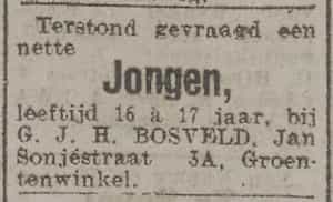 Artikel 'Jongen,' uit  van  dec 
