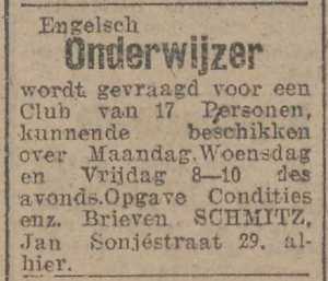 Artikel 'Onderwijzer' uit  van  dec 
