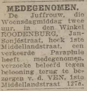 Artikel 'Medegenomen.' uit  van  dec 
