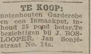 Artikel 'Te koop:' uit Algemeen Dagblad van 1 mei 1970
