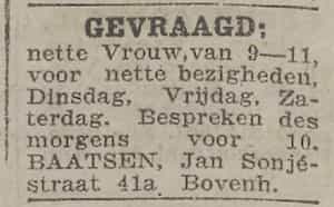Artikel 'Gevraagd:' uit  van  dec 
