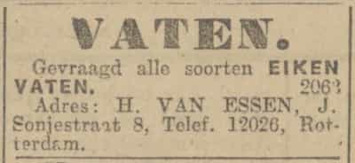 Artikel 'Vaten.' uit  van  dec 
