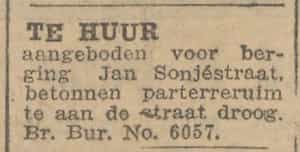 Artikel 'Te huur' uit  van  dec 
