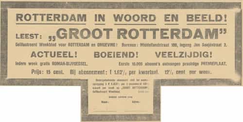 Artikel '„Groot Rotterdam”' uit  van  dec 
