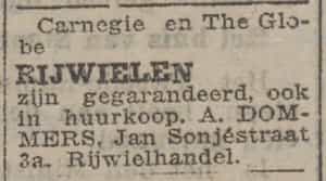 Artikel 'rijwielen' uit  van  dec 
