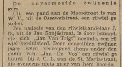 Artikel 'De onvermoeide zwijnenjagers.' uit  van  dec 
