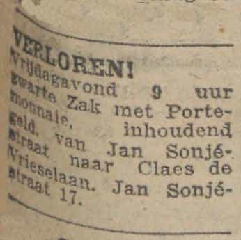Artikel 'Verloren!' uit  van  dec 
