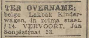 Artikel 'Ter overname:' uit Algemeen Dagblad van 1 mei 1970
