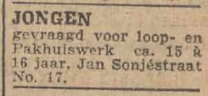 Artikel 'Jongen' uit  van  dec 
