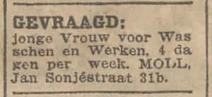 Artikel 'Gevraagd:' uit  van  dec 
