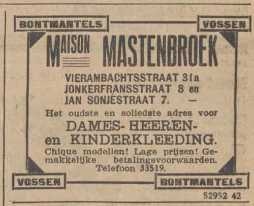 Artikel 'Maison Mastenbroek' uit  van  dec 
