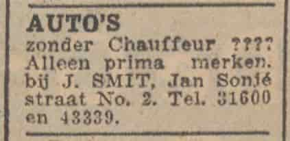 Artikel 'Auto's' uit De Zeeuw van 31 okt 1932