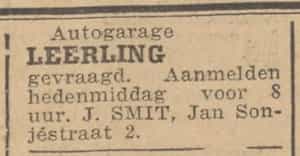Artikel 'leerling' uit  van  dec 
