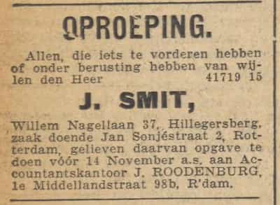 Artikel 'J. Smit,' uit  van  dec 
