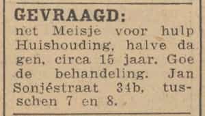 Artikel 'Publieke verkoopingen.' uit Het Rotterdamsch parool van 6 feb 1964
