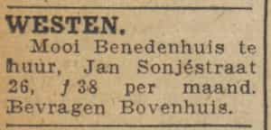 Artikel 'Westen.' uit Rotterdamsch nieuwsblad van 2 mei 1904

