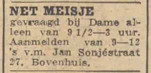 Artikel 'Net meisje' uit  van  dec 
