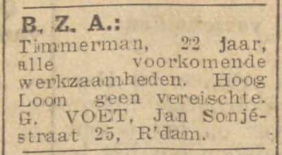 Artikel 'Biedt zich aan:' uit  van  dec 
