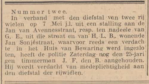 Artikel 'Nummer twee.' uit  van  dec 
