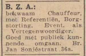 Artikel 'Biedt zich aan:' uit  van  dec 
