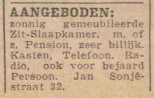 Artikel 'Aangeboden:' uit Rotterdamsch nieuwsblad van 2 mei 1904

