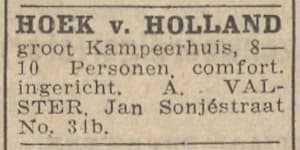 Artikel 'Hoek van Holland' uit Rotterdamsch nieuwsblad van 2 mei 1904
