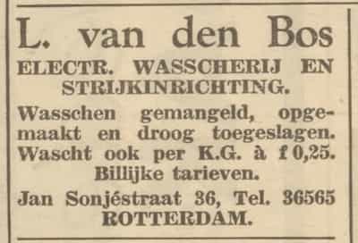 Artikel 'L. van den Bos' uit  van  dec 
