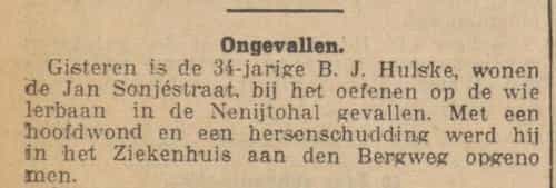 Artikel 'Ongevallen' uit  van  dec 
