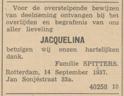 Artikel 'Jacquelina' uit Algemeen Dagblad van 8 apr 1982
