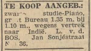Artikel 'Te koop aangeboden:' uit Algemeen Dagblad van 1 mei 1970
