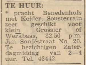 Artikel 'Te huur:' uit  van  dec 
