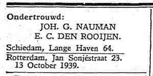 Artikel 'Joh.G. Nauman E.C. den Rooijen.' uit Algemeen Dagblad van 18 mrt 1976
