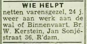 Artikel 'Wie helpt' uit  van  dec 
