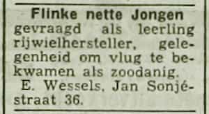 Artikel 'Flinke nette Jongen' uit  van  dec 
