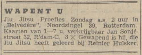 Artikel 'Wapent u' uit Het Rotterdamsch parool van 6 feb 1964
