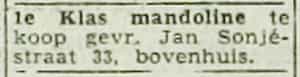 Artikel '1e Klas mandoline' uit Algemeen Dagblad van 8 apr 1982
