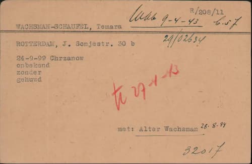 Artikel 'Wachsman-Schaufel, Temera' uit Het Vrije Volk van 6 nov 1968
