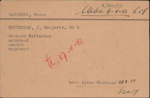 Artikel 'Wachsman, Benno' uit Het Vrije Volk van 6 nov 1968
